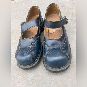 Dr Martens, Docs, navy blue Mary Janes US women’s size 6, English size 4